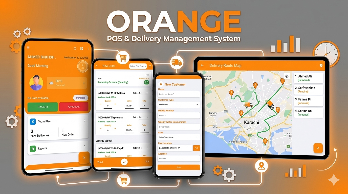 Orange POS & Delivery System